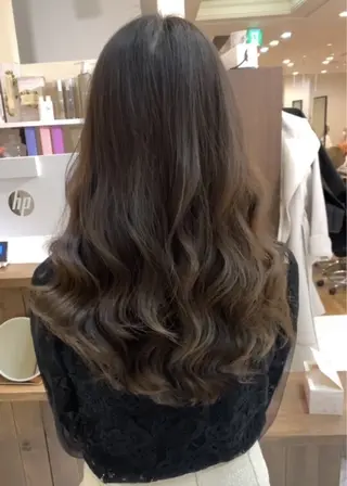 ミディアム コスメパーマ 佐藤　諒のヘアスタイル