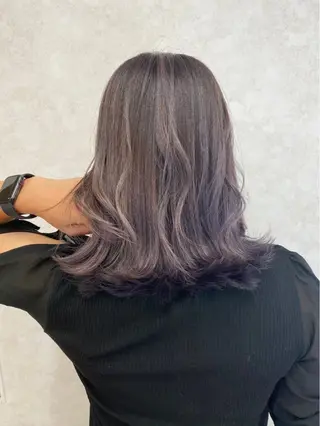 カラー 植村 菜央のヘアスタイル