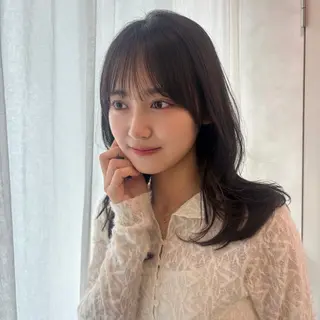 ミディアム 無料CUT 募集中🩷/横浜のヘアスタイル