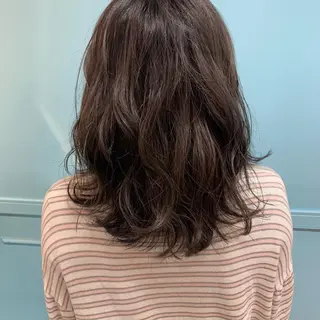 セミロング カラー レイヤースタイル⭐️ 村上のヘアスタイル