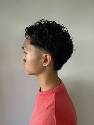 パーマ 相澤 拳のヘアスタイル