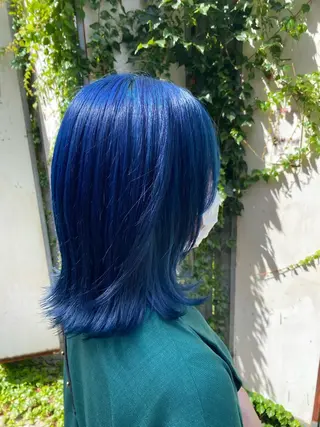 ミディアム カラー 清村 和音のヘアスタイル