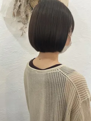 ショート カラー 河野 満月のヘアスタイル