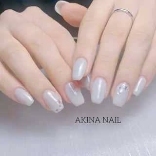 セミロング Akina Nail 亀戸のネイルデザイン
