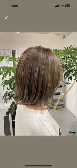 ショート カラー カットモデル/ カラー/nanamiのヘアスタイル