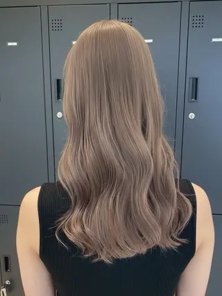 ロング カラー MOKA🌼淵野辺 カラーモデル募集のヘアスタイル