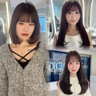 カラー ami omochaのヘアスタイル