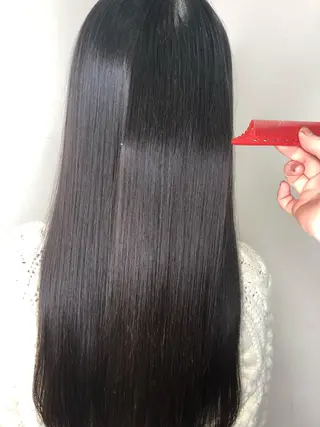 ロング 佐藤 奈佳子 サトウ ナカコのヘアスタイル