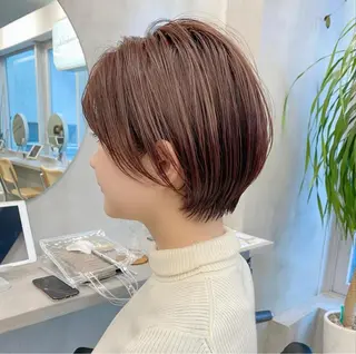 ショート カラー 👑ボブはお任せ ミヤノ👑のヘアスタイル