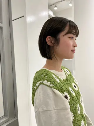ショート カラー 伊藤 由季のヘアスタイル