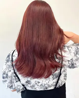 セミロング カラー fuuka/ブリーチ /レイヤーカットのヘアスタイル
