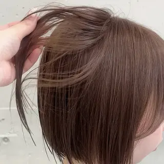ショート きら🎀ボブ/ 透明感カラーのヘアスタイル