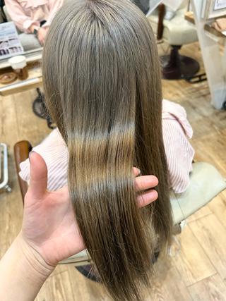 ロング カラー 🦋韓国風レイヤー 🦋AYANE⁎⁺˳のヘアスタイル