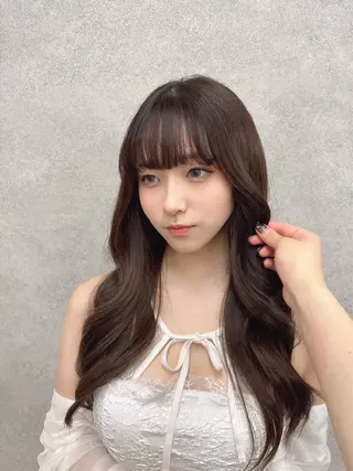ロング カラー ︎・ AIYUのヘアスタイル