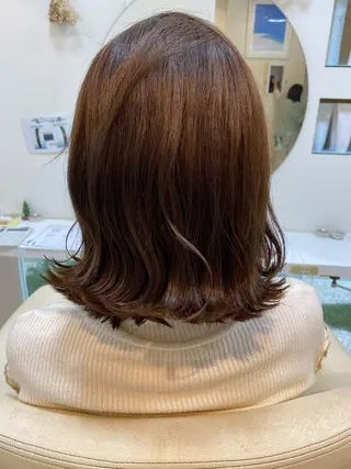 カラー おん眉美容師eMu✄ yuka‪🤍のヘアスタイル