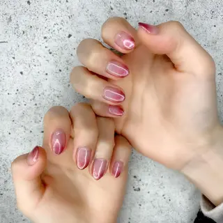 ミディアム カラー パーマ ヘアアレンジ メンズ キッズ ネイル マツエク・マツパ アイブロウ Salon Ｋのネイルデザイン