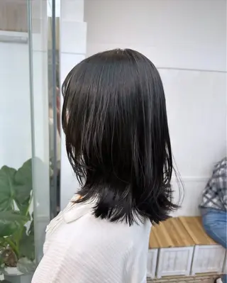 ミディアム カラー MAI/髪質改善/ 幹細胞トリートメントのヘアスタイル