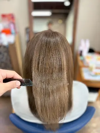 セミロング 古橋 瑞希のヘアスタイル
