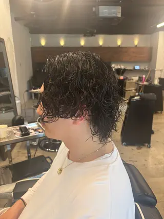 ロング パーマ メンズ メンズ支持率NO.1 マサキのヘアスタイル