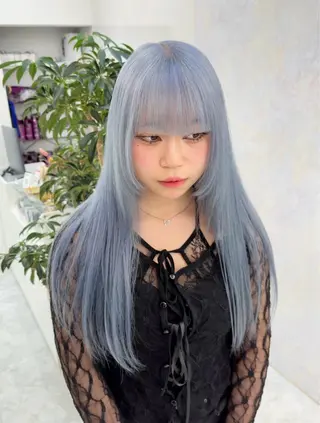 カラー 漆畑 莉奈のヘアスタイル