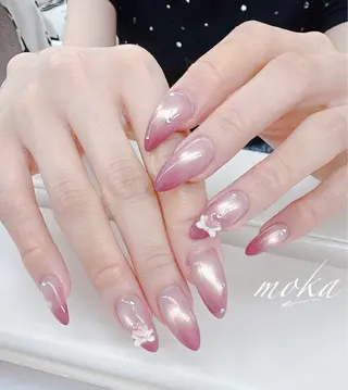 ネイル 胡蝶蘭レディースサロ ンNailMOKAのネイルデザイン