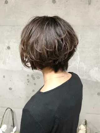 ショート カラー 増山 大起のヘアスタイル