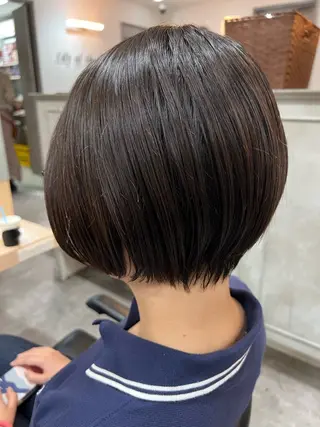 ショート 髪質改善/ ツヤ髪カラー/高井のヘアスタイル