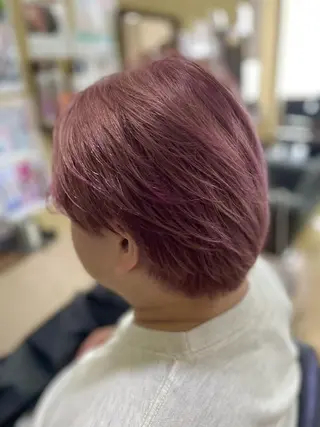 ショート パピヨンロゼ中川 髪質改善/低ダメージのヘアスタイル