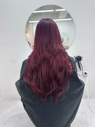 ロング カラー ダメージレスブリーチ RIKU🎨のヘアスタイル