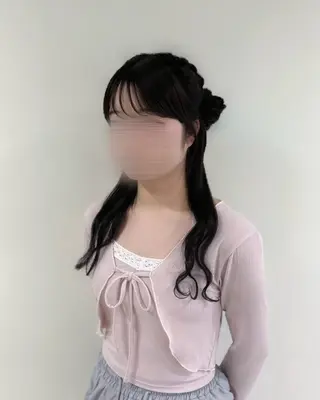 ロング ベージュ/アレンジ/ たから🍀のヘアスタイル