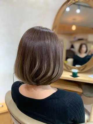 ミディアム 國井 慎吾のヘアスタイル