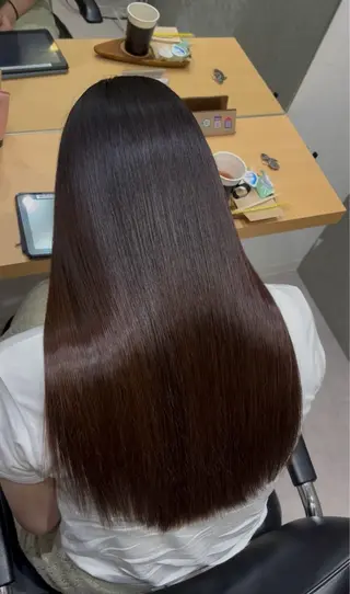 ミディアム 髪質改善ヘアケア 艶髪特化/上田のヘアスタイル