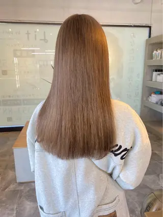 ロング 水戸/ブリーチカラー 中山りくのヘアスタイル
