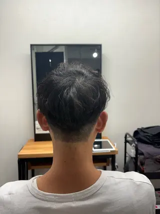 パーマ メンズ 海外風パーマ カラー特化園田　楓莉のヘアスタイル