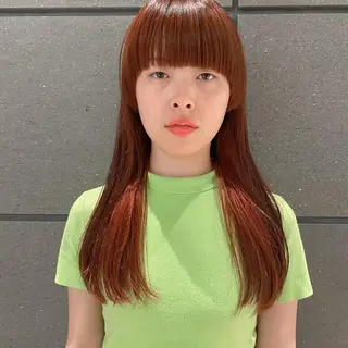 ロング カラー 斎藤 嘉奈の眉毛・アイブロウイメージ