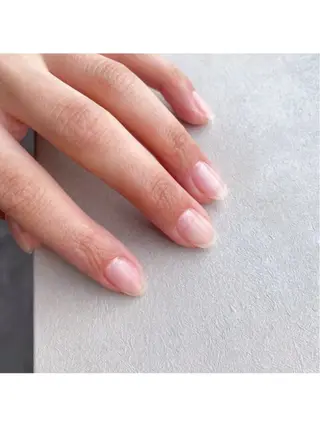 ショート 自爪育成/zina/ KIMIのネイルデザイン