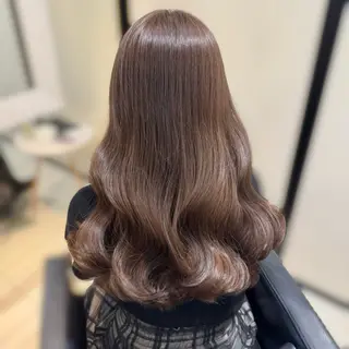 ロング カラー ブリーチなしカラー kana🐱のヘアスタイル