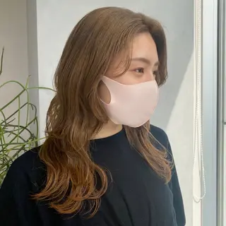 ロング カラー 🩵ブリーチカラー MIORI🩵のヘアスタイル