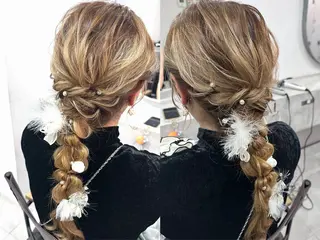ロング ヘアアレンジ 艶髪✨ 徳丸 瞭のヘアスタイル