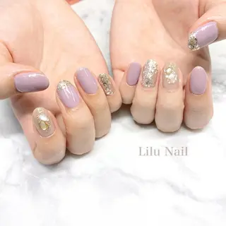 ネイル モチの良さ◉ フィルインネイル♡のネイルデザイン