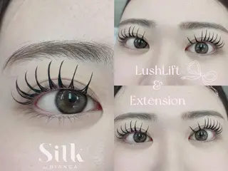 マツエク・マツパ Silk by Bianca 柳🐕のマツエク・マツパデザイン