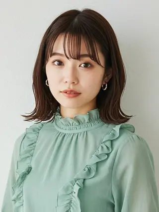 カラー Helena みなつのヘアスタイル