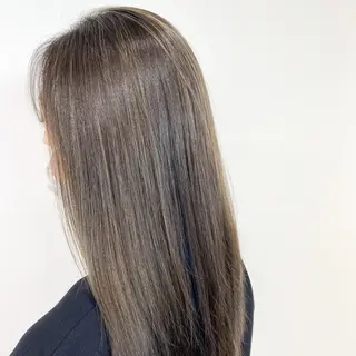 カラー ハルカ ・のヘアスタイル