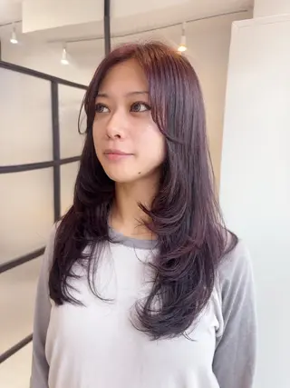 ロング TELAHAIR 石岡♡Rinaのヘアスタイル