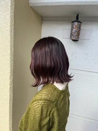 ミディアム 🫧透明感カラー× レイヤー🫧HARUのヘアスタイル