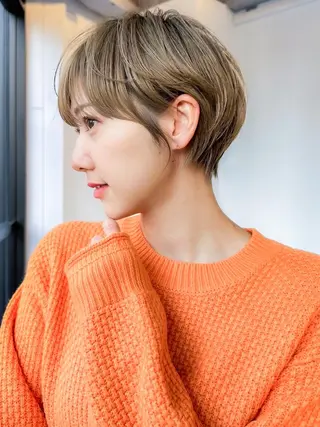 カラー ショート ITbyALBUM 浦和店のヘアスタイル