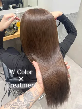 ロング カラー 艶髪ハイトーン💎 Rukumoのヘアスタイル