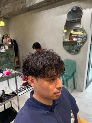 メンズ 新宿/メンズカット /パーマ/カラーのヘアスタイル