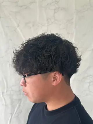 ショート パーマ 福本 ルミのヘアスタイル