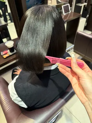 ミディアム ヘアアレンジ 【髪質改善💎韓国風 レイヤー🌷】山川のヘアスタイル